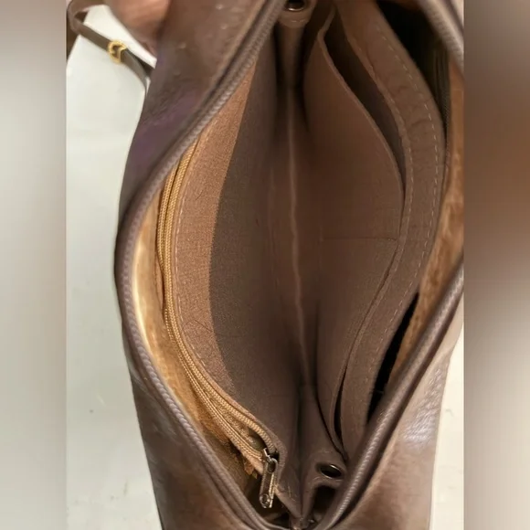 GUCCI Sherri Line GG Crossbody Ophedia Bag ~ Cloth & Leather PVC ~ VINTAGE - Picture 5 of 14